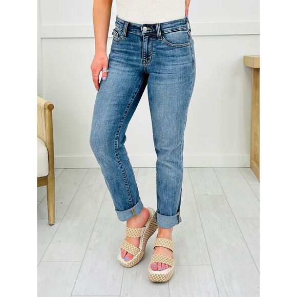 Judy Blue Instant Relaxed Classic Skinny Fit Size 18W Stretch - Picture 1 of 8